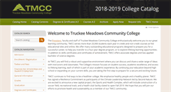 Desktop Screenshot of catalog.tmcc.edu